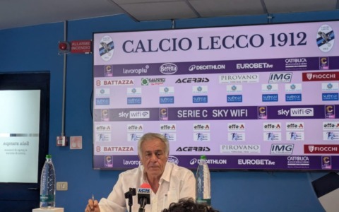 Calcio Lecco, il presidente rilancia: “Avanti con serietà”