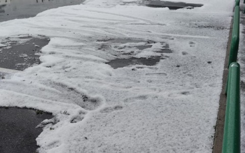 Ondata di maltempo in Brianza e nell’Isola: grandine che sembra neve e danni importanti
