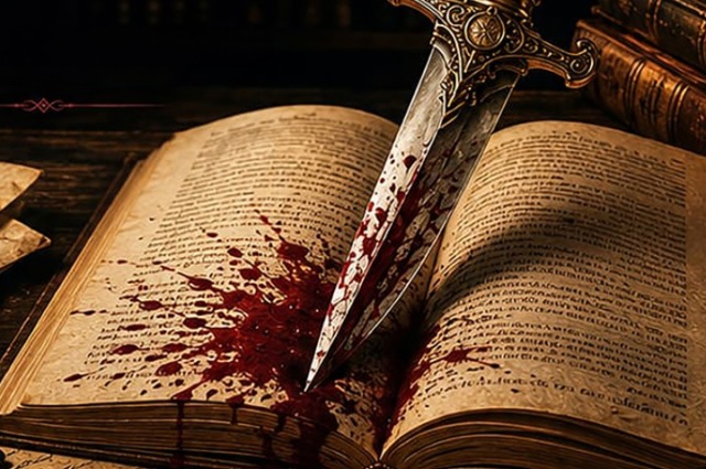 Omicidio in biblioteca, cena con delitto di DietroLaLavagna