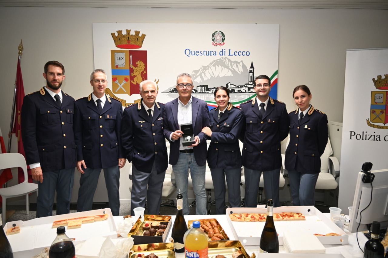 Il Commissario Capo Rosario Torrisi lascia la Polizia di Stato dopo 40 anni di servizio