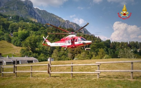 Bloccati in parete: tratti in salvo due escursionisti in Grigna Meridionale
