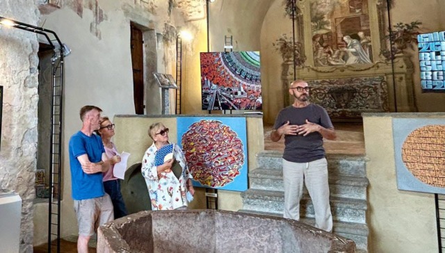 Barzanò: inaugurata la mostra dell’artista francese Gaetan Deffontaines