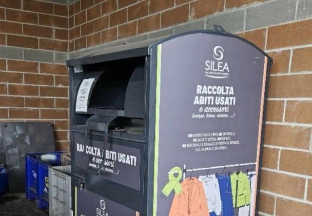 Calco, attivato il servizio per la raccolta di indumenti usati alla piazzola ecologica