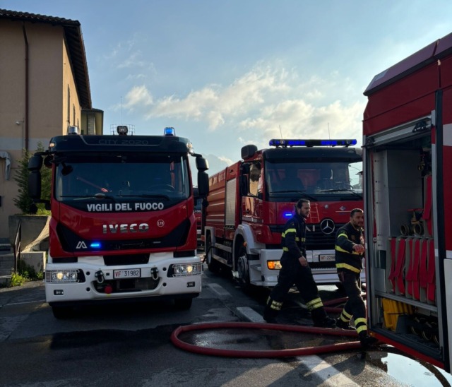 Incendio alla Casa di Comunità di Oggiono: servizi sospesi fino al 26 luglio