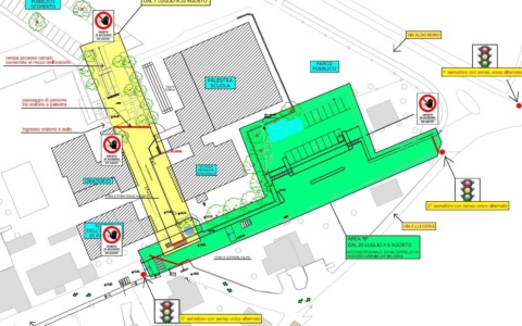 Lavori in corso a Pagnano, ecco come cambia la viabilità