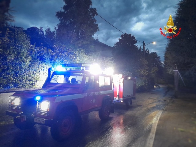 Bomba d’acqua nella notte, grossi danni nel Meratese