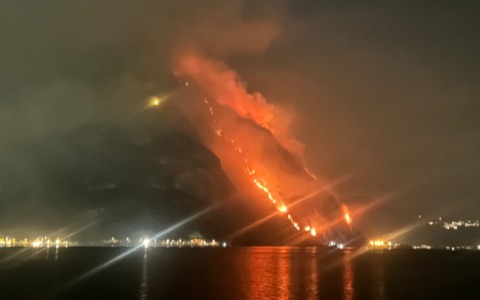 Meteo, caldo africano senza tregua: ancora temperature roventi in provincia di Lecco. Sul Moregallo attenzione per l’incendio