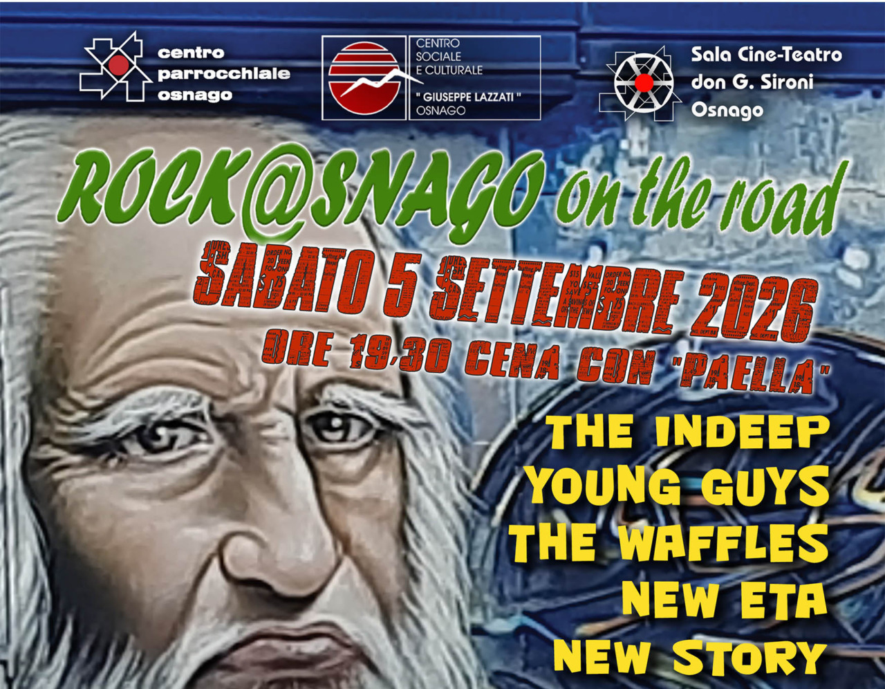 Torna Rock@snago On the Road: undici band live in tre piazze