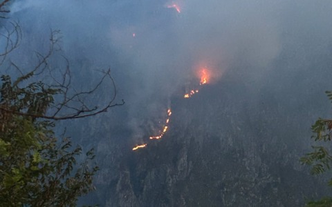 Fiamme sul Monte Moregallo: è allarme incendi boschivi