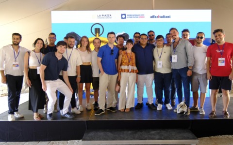 Eleonora Lavelli al primo Raduno nazionale dei giovani delle forze politiche