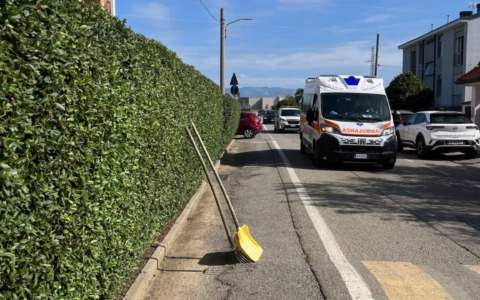 Muletto si ribalta nel cantiere Pedemontana: paura per un operatore di 40 anni