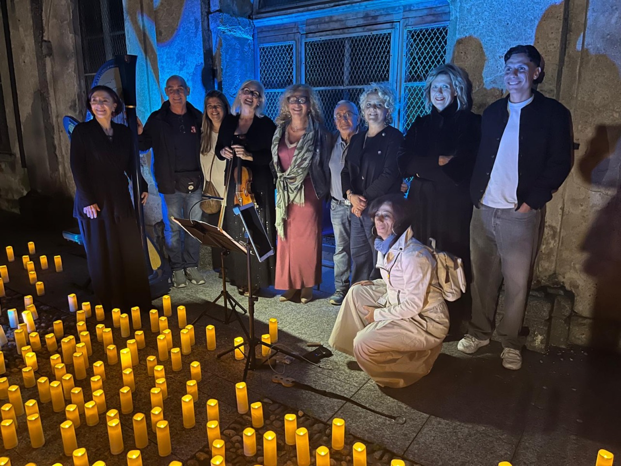 Un concerto a lume di candela, successo per l’evento a Palazzo Prinetti