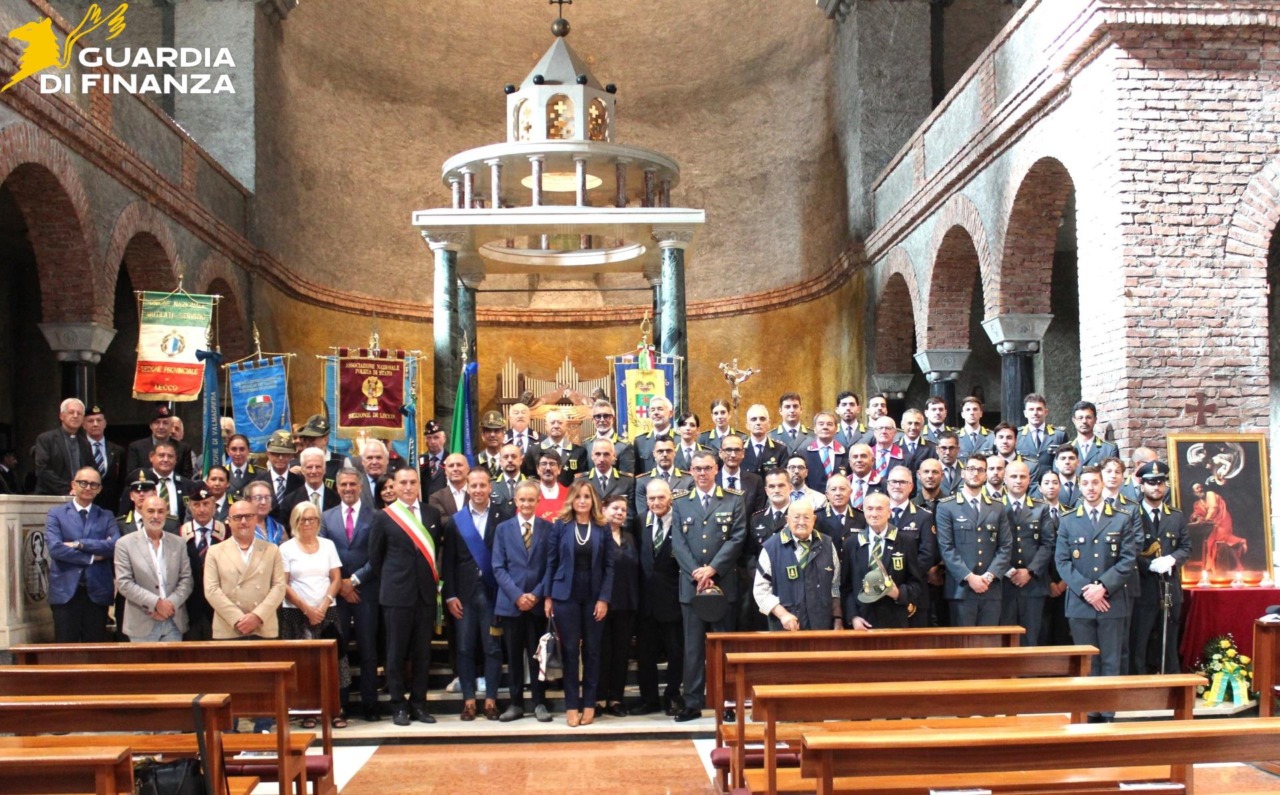 La Guardia di Finanza celebra San Matteo al Santuario della Vittoria