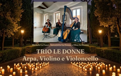 Concerto a lume di candela nel cortile di Palazzo Prinetti