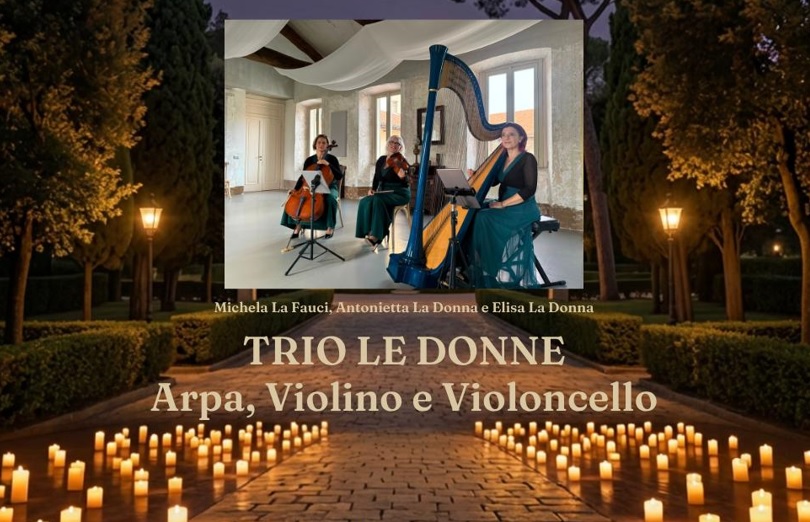 Concerto a lume di candela nel cortile di Palazzo Prinetti