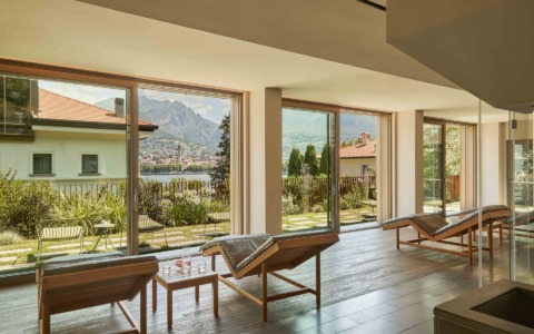 Hps SPA Comfort Zone, una pausa di benessere affacciata sul lago
