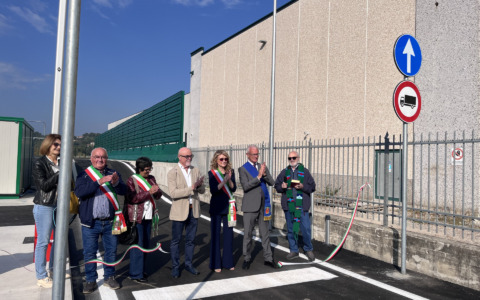 Cisano Bergamasco, inaugurata la nuova piattaforma ecologica