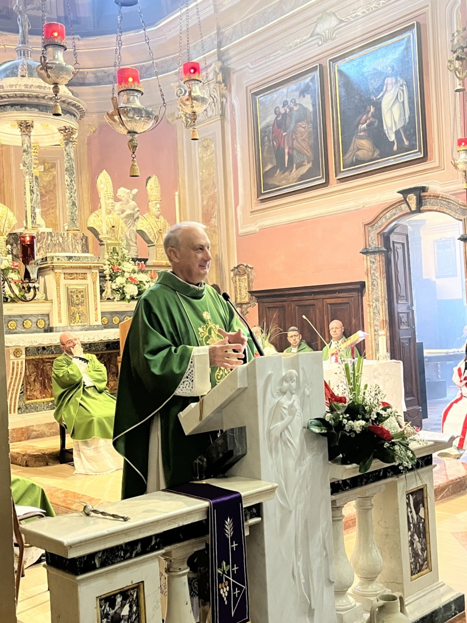 “Benvenuto don Virginio”