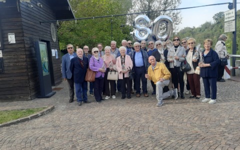 La classe 1946 di Robbiate festeggia il traguardo degli 80 anni