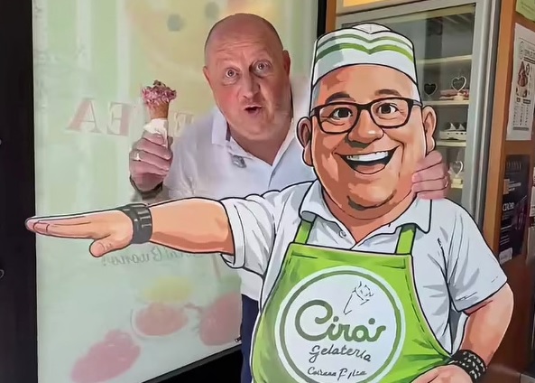 Saluto romano in gelateria? Ciro’s e la polemica surreale