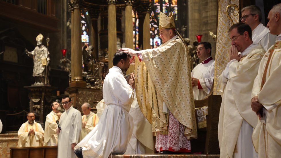 Gianluca Perego sarà ordinato diacono: oggi la cerimonia in Duomo